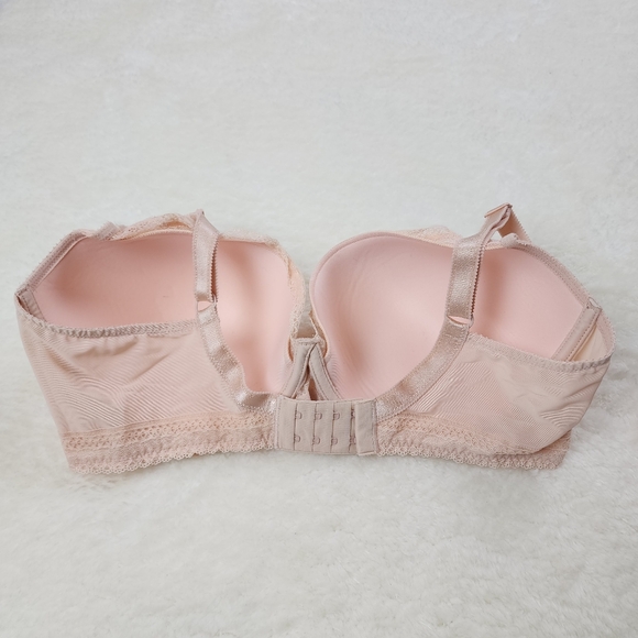 CHANTELLE Festivite Lace Plunge Bra in Nude Blush 36G - Picture 5 of 5